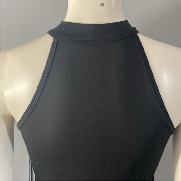 Women’s fringe top sleeveless bodysuit size medium  - Picture 5 of 9